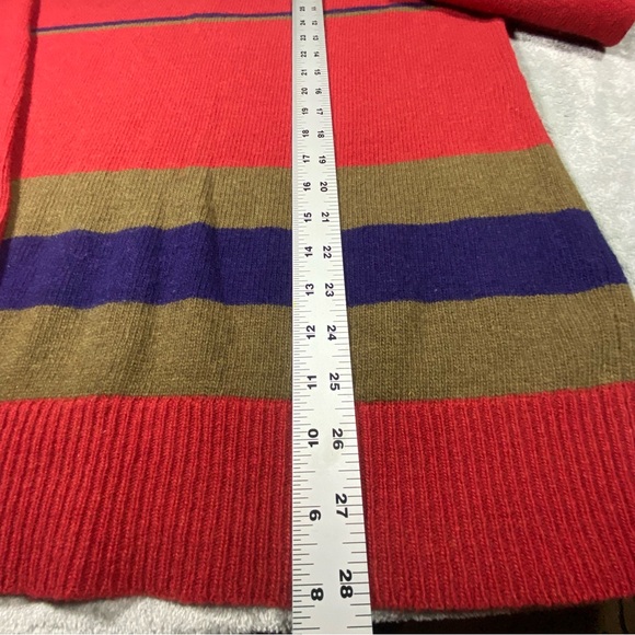 Vintage Sweater Men’s Large 100% Lambs Wool Knit Daniel Hechter Crew Neck LS - Picture 6 of 8